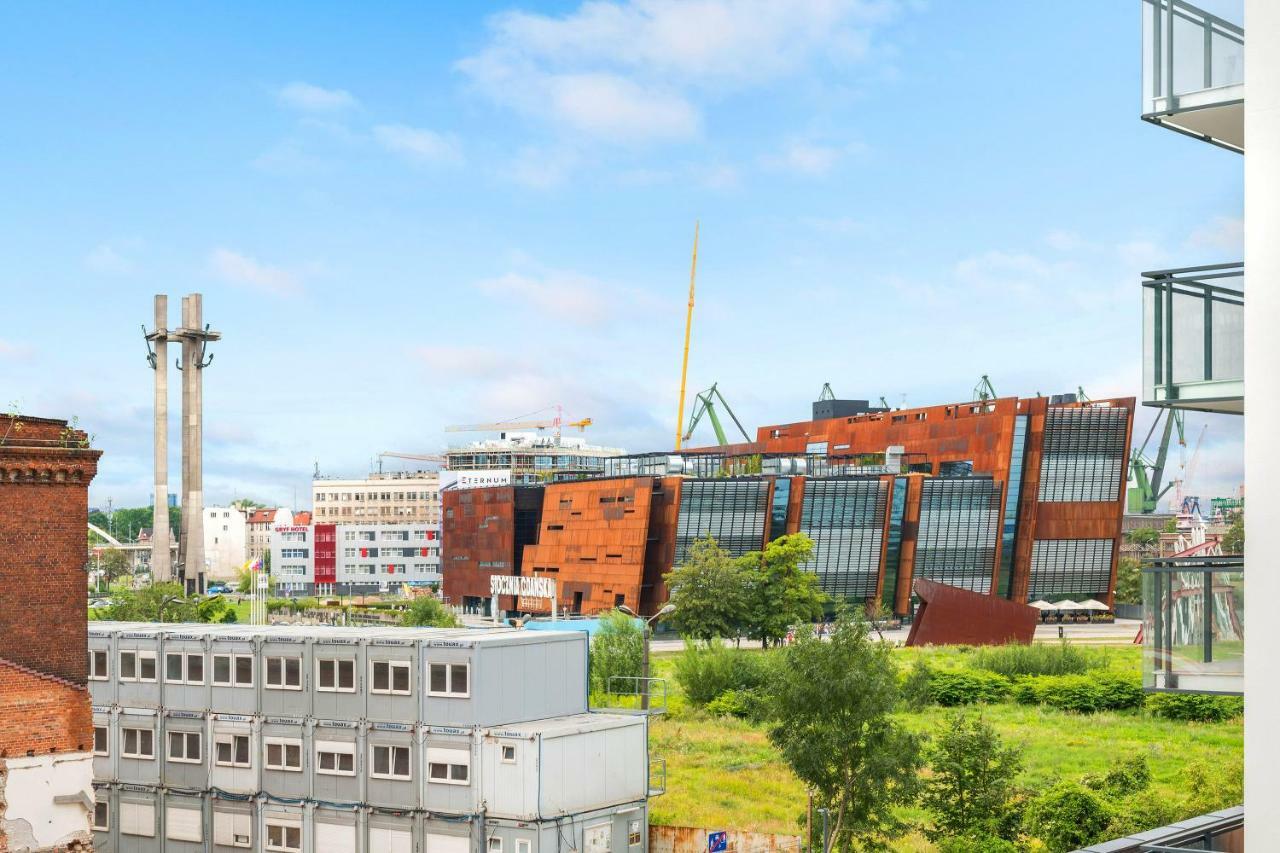 Via Apartments Deluxe Gdańsk Exteriör bild