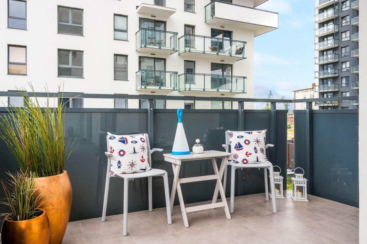 Via Apartments Deluxe Gdańsk Exteriör bild